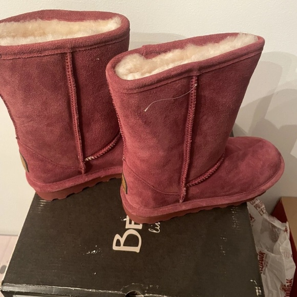 Bearpaw Boot Pink Size 6 New - Picture 4 of 5